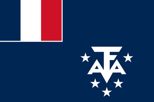 Imagem da Bandeira Terras Austrais e Antárticas Francesas
