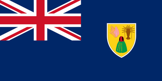 Imagem da Bandeira Ilhas Turcas e Caicos