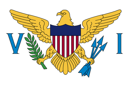 Imagem da Bandeira Ilhas Virgens Americanas