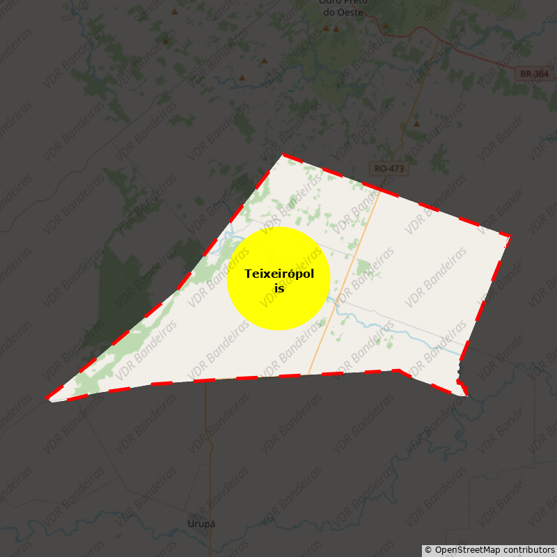 Imagem da Bandeira Teixeirópolis
