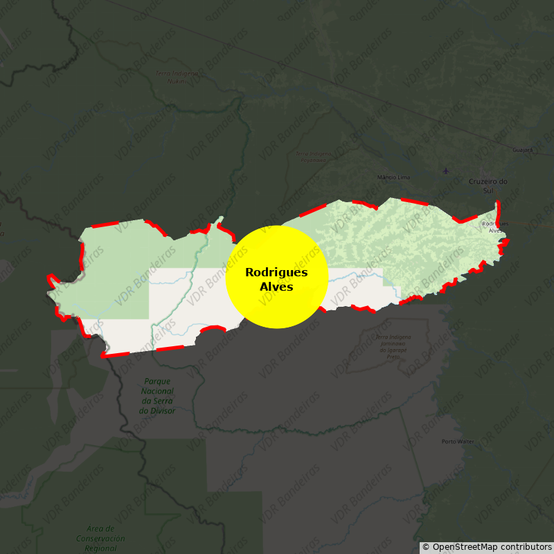 Imagem da Bandeira Rodrigues Alves
