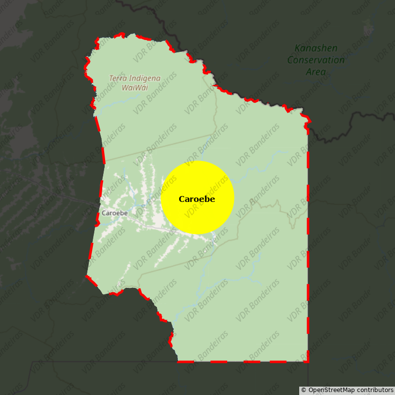 Imagem da Bandeira Caroebe