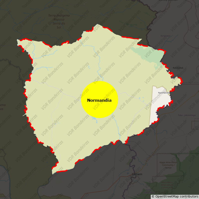 Imagem da Bandeira Normandia