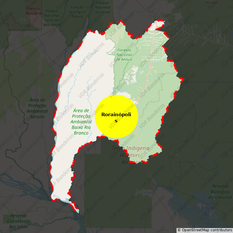 Imagem da Bandeira Rorainópolis