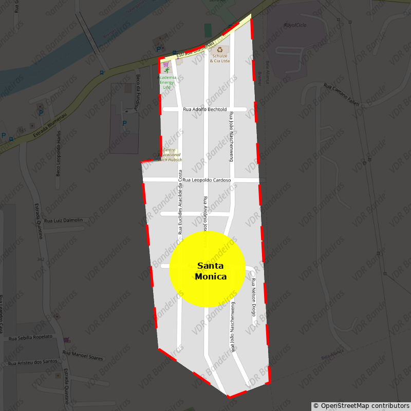 Imagem da Bandeira Santa Monica