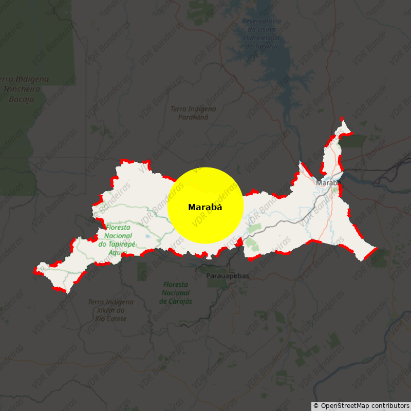 Imagem da Bandeira Marabá