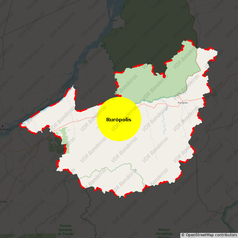Imagem da Bandeira Rurópolis