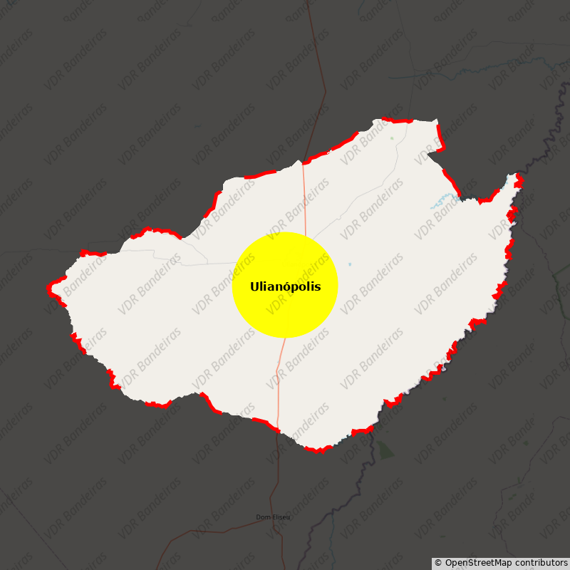 Imagem da Bandeira Ulianópolis