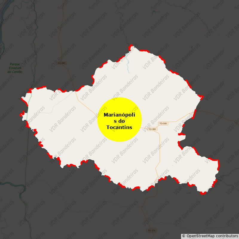 Imagem da Bandeira Marianópolis do Tocantins