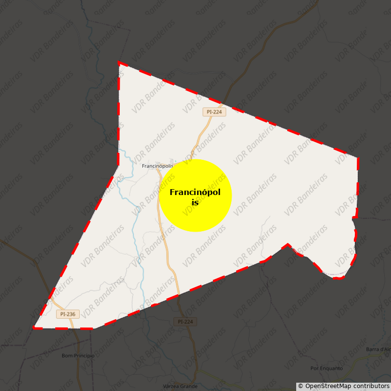 Imagem da Bandeira Francinópolis