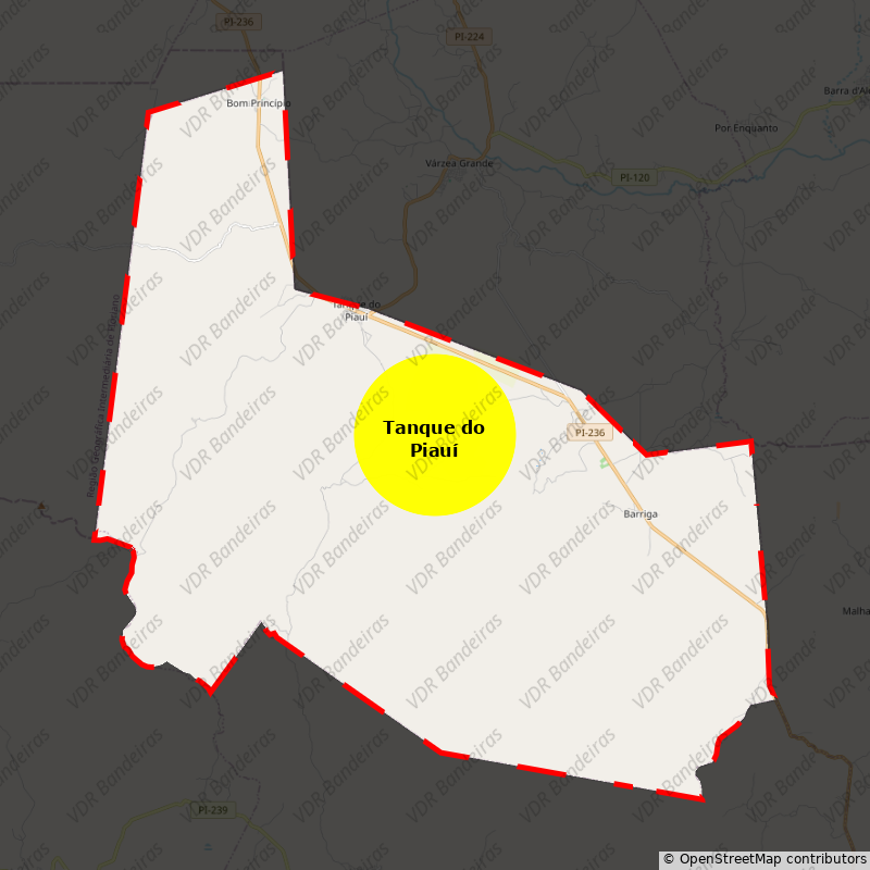 Imagem da Bandeira Tanque do Piauí