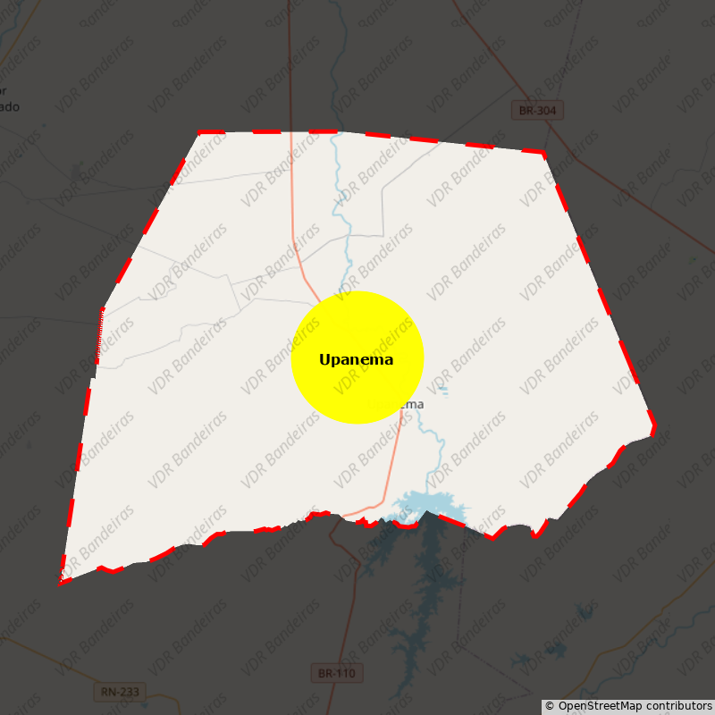 Imagem da Bandeira Upanema