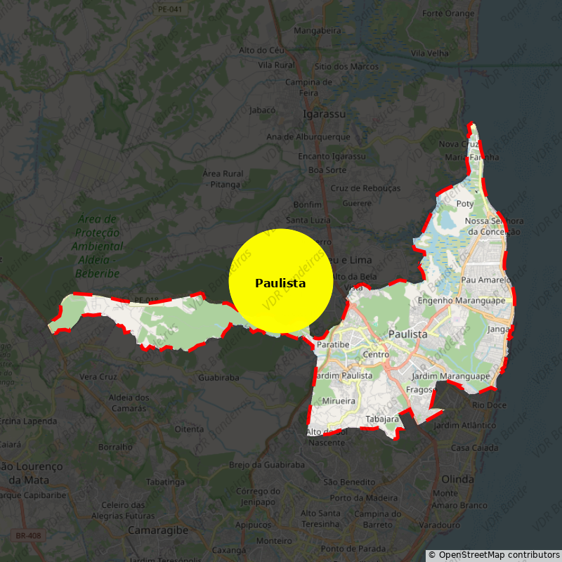 Imagem da Bandeira Paulista