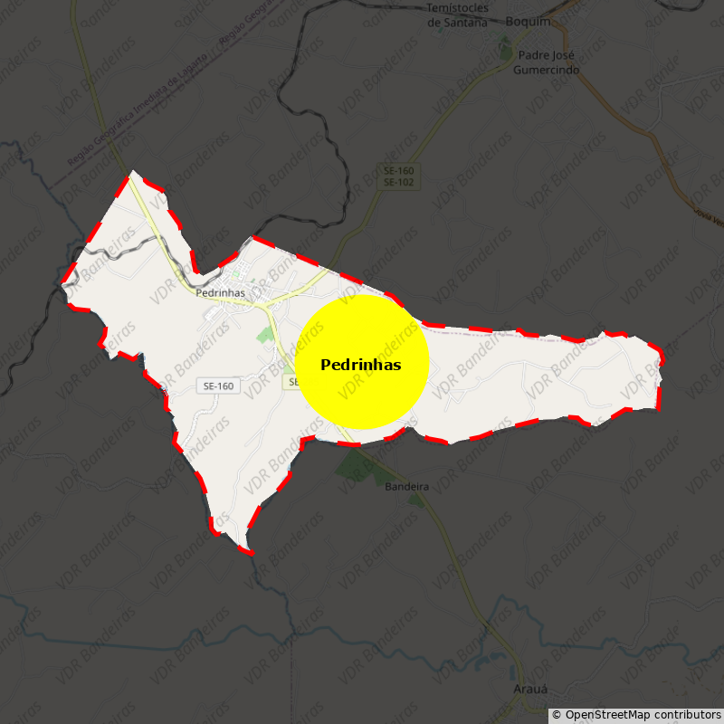 Imagem da Bandeira Pedrinhas