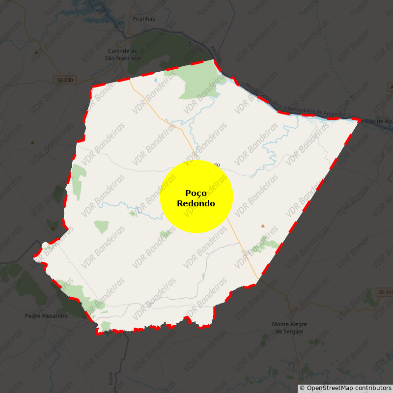 Imagem da Bandeira Poço Redondo