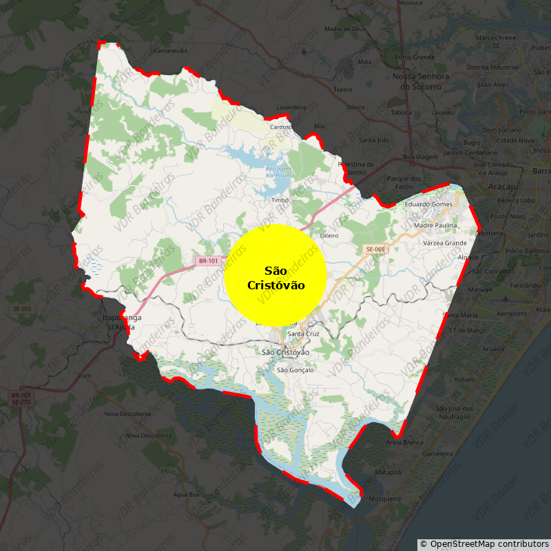 Imagem da Bandeira São Cristóvão