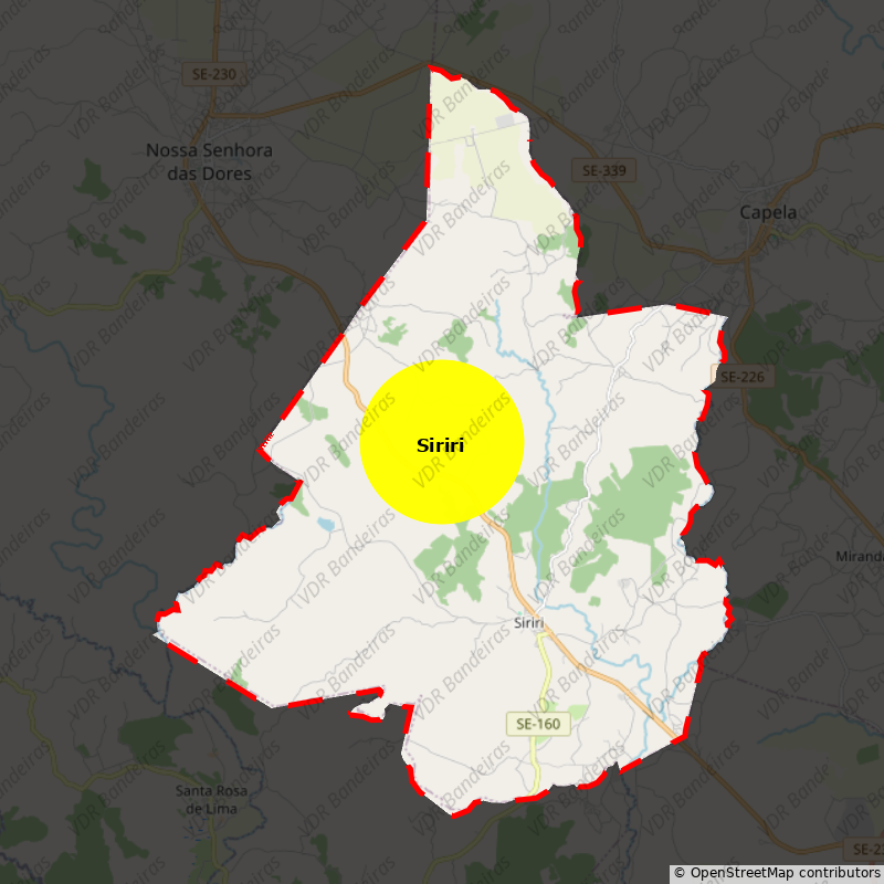 Imagem da Bandeira Siriri