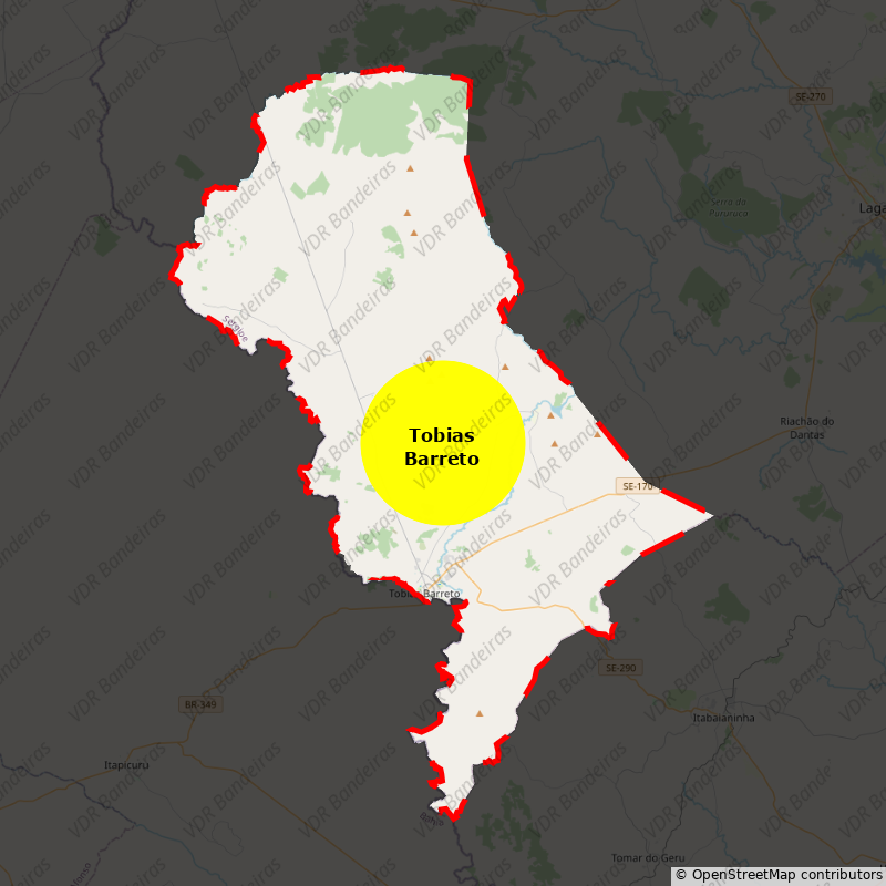 Imagem da Bandeira Tobias Barreto