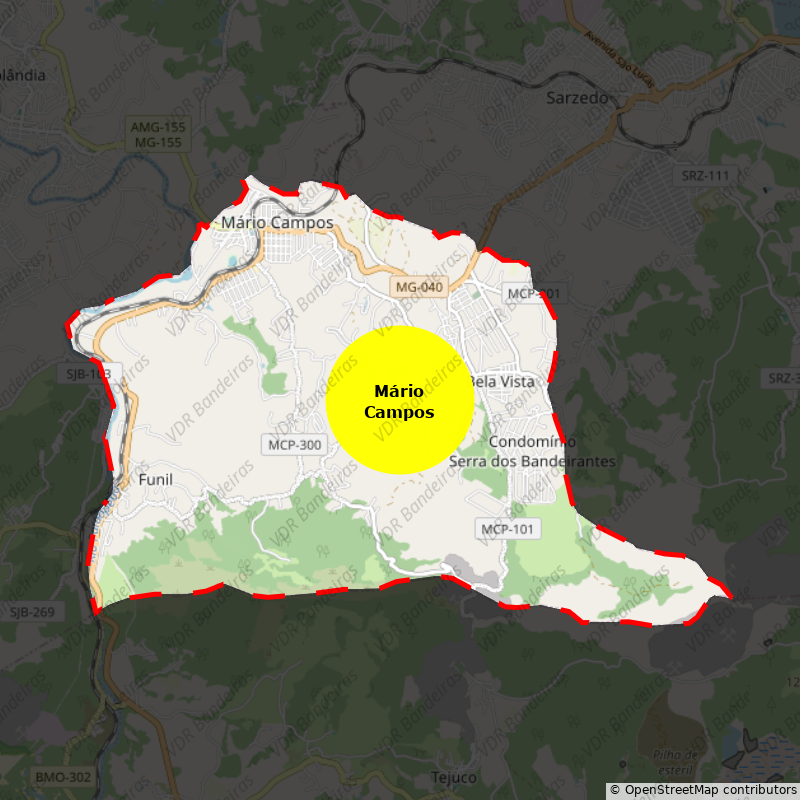 Imagem da Bandeira Mário Campos