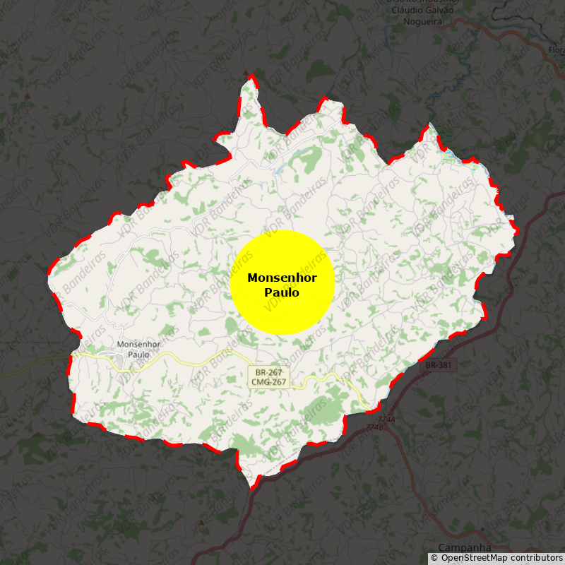 Imagem da Bandeira Monsenhor Paulo