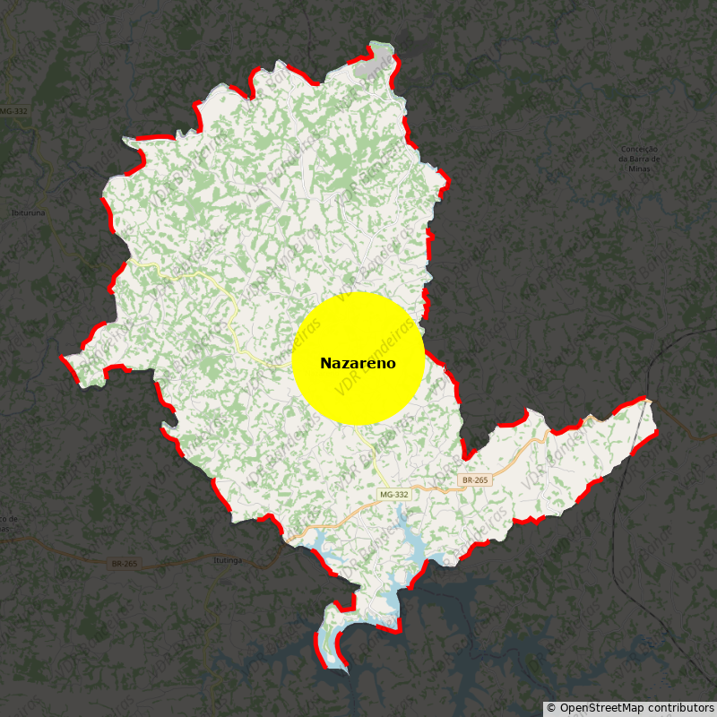 Imagem da Bandeira Nazareno