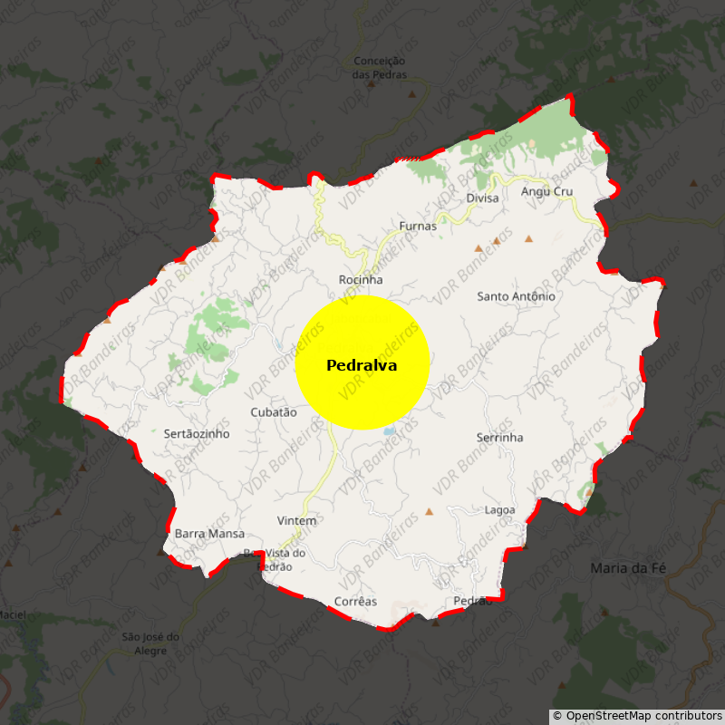 Imagem da Bandeira Pedralva