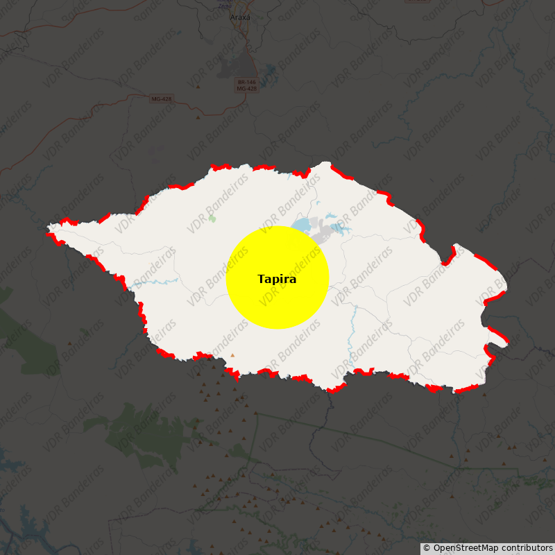 Imagem da Bandeira Tapira