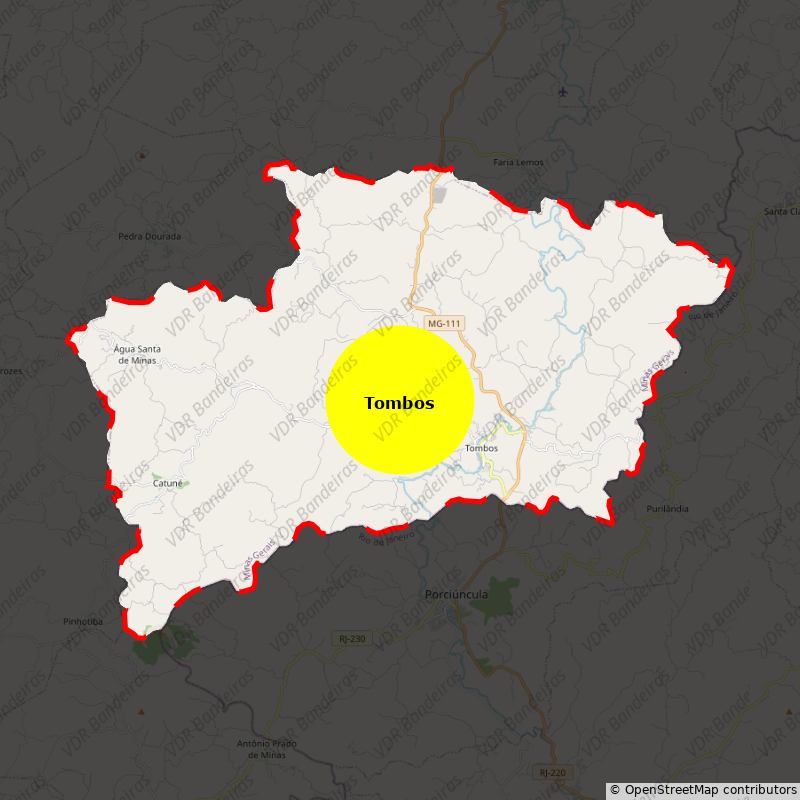 Imagem da Bandeira Tombos