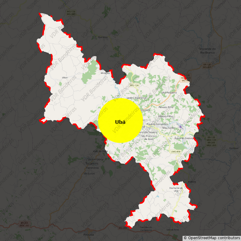 Imagem da Bandeira Ubá