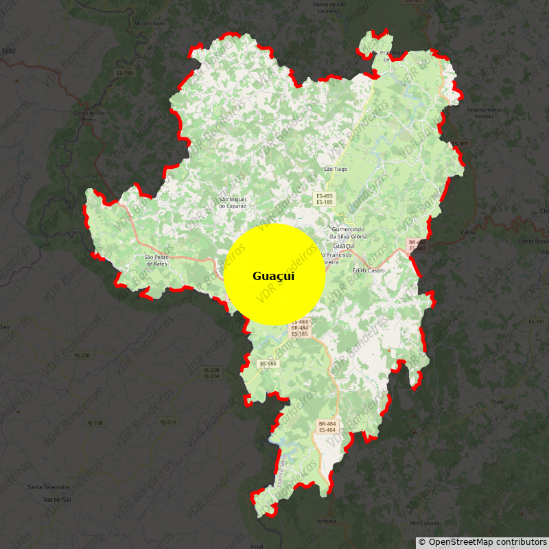 Imagem da Bandeira Guaçuí