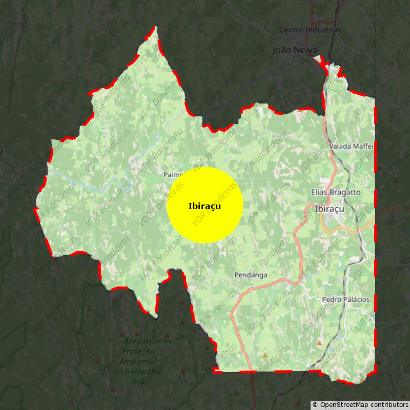 Imagem da Bandeira Ibiraçu