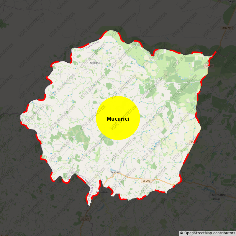 Imagem da Bandeira Mucurici