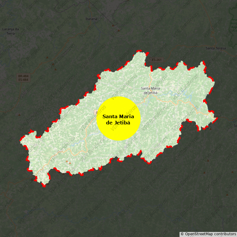 Imagem da Bandeira Santa Maria de Jetibá