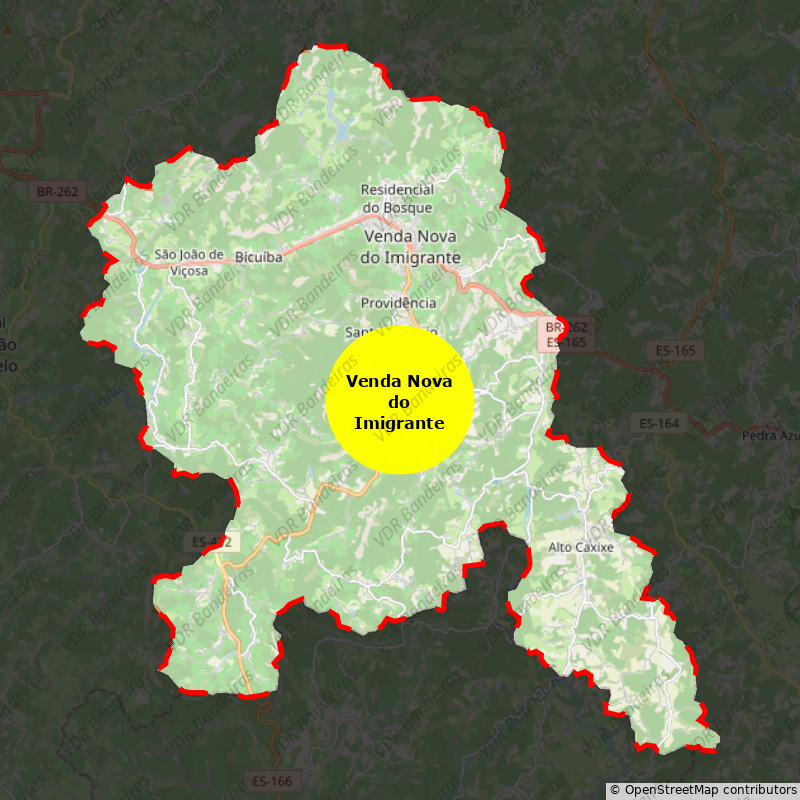 Imagem da Bandeira Venda Nova do Imigrante