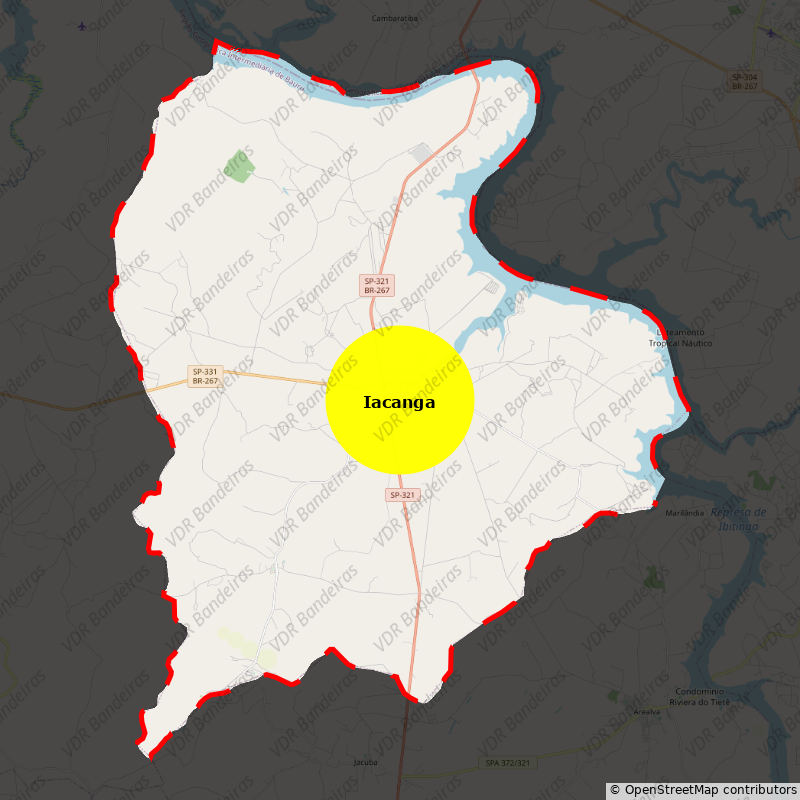 Imagem da Bandeira Iacanga