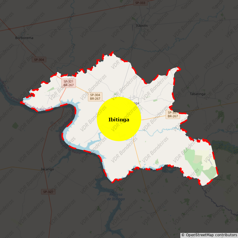 Imagem da Bandeira Ibitinga