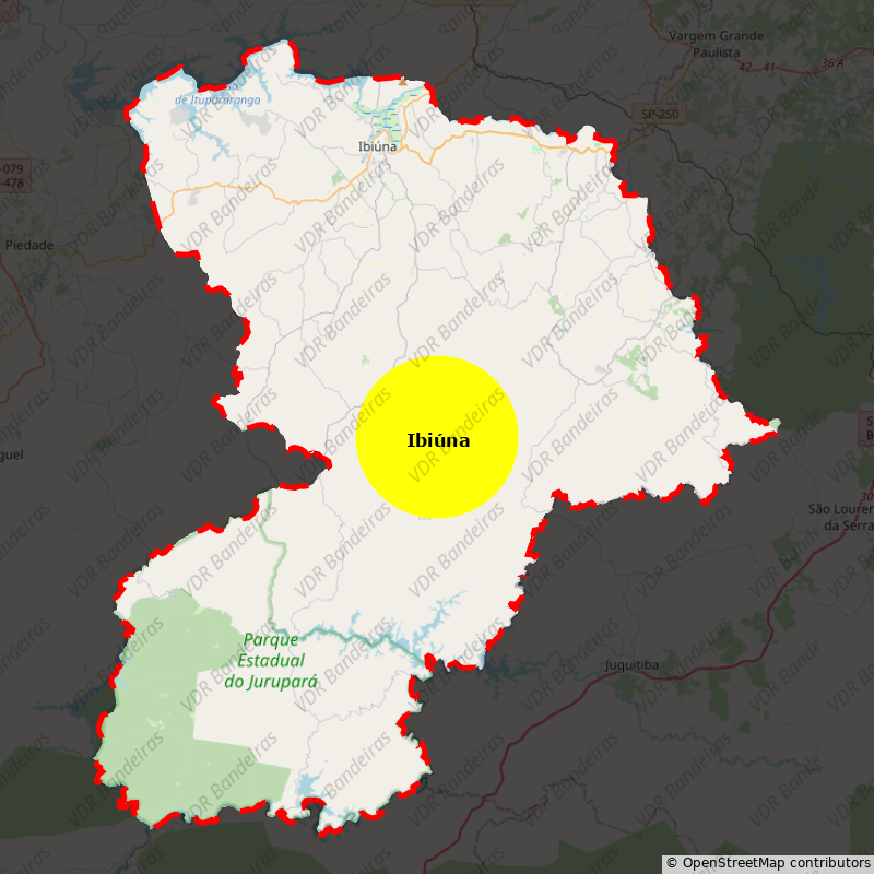 Imagem da Bandeira Ibiúna