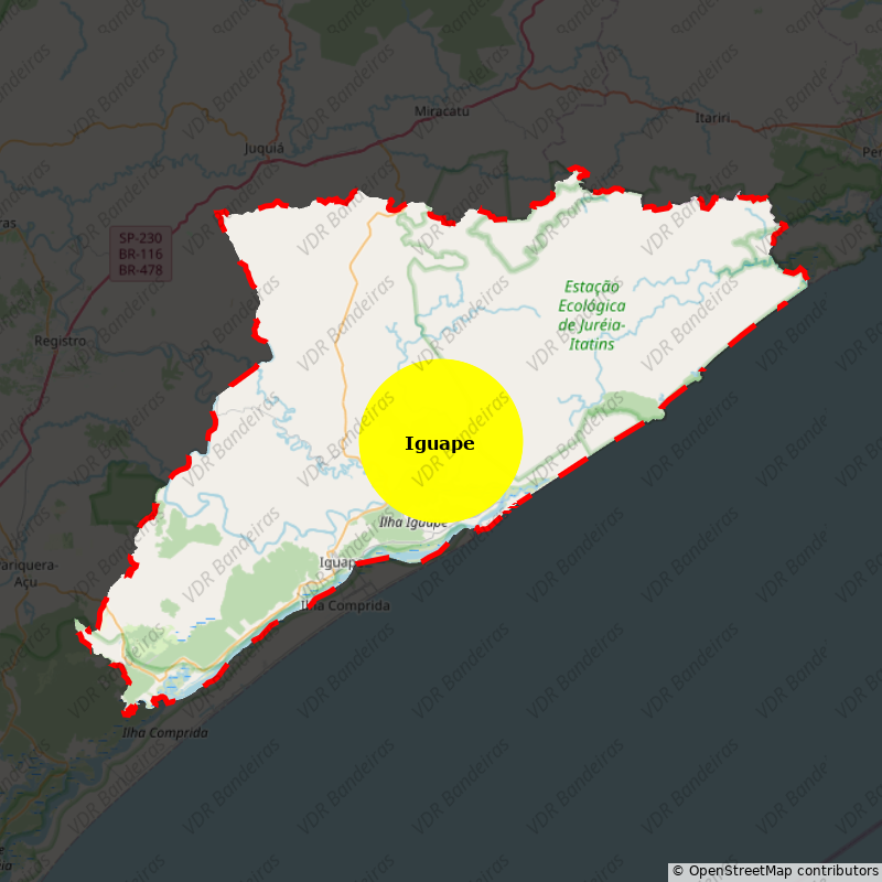 Imagem da Bandeira Iguape