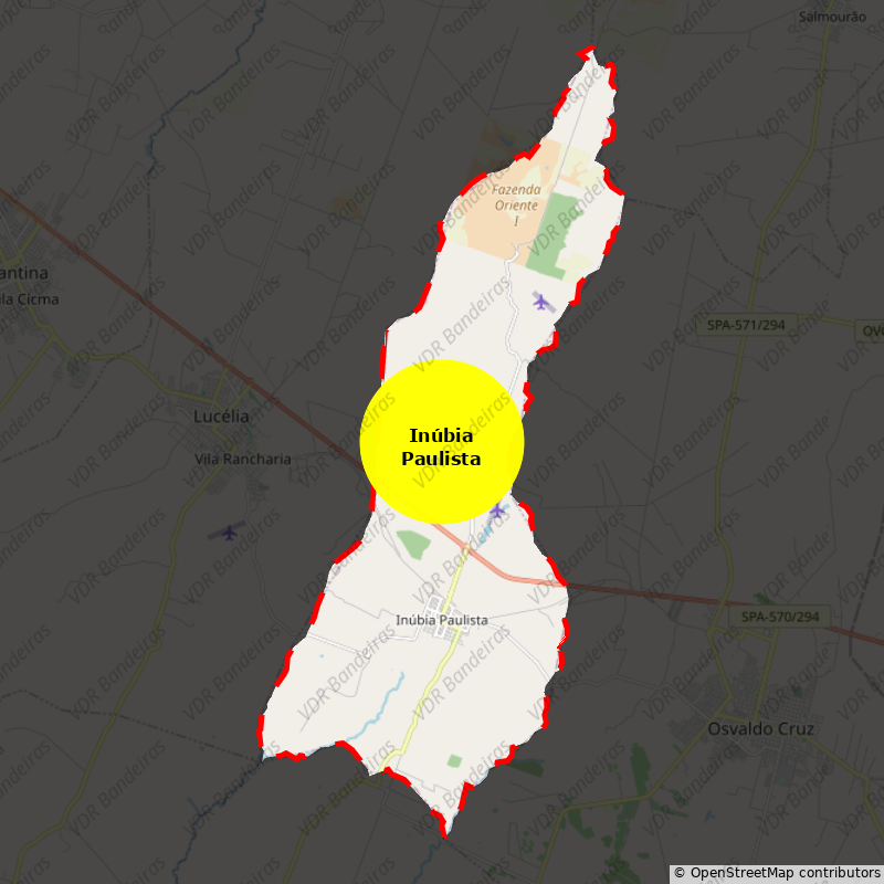 Imagem da Bandeira Inúbia Paulista