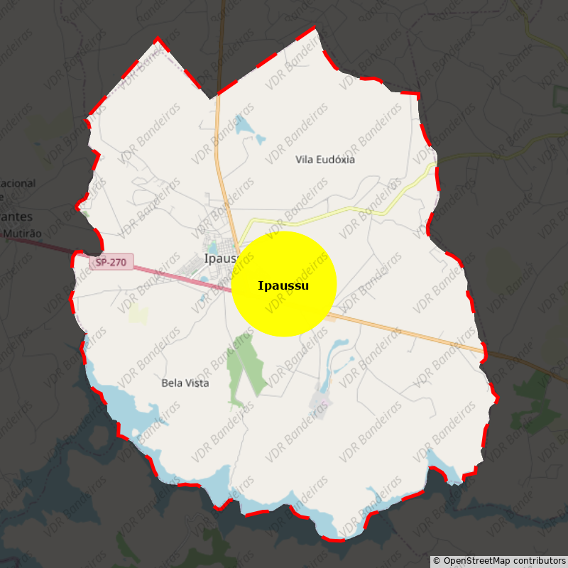 Imagem da Bandeira Ipaussu