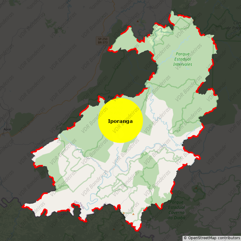 Imagem da Bandeira Iporanga