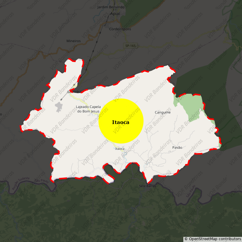 Imagem da Bandeira Itaoca