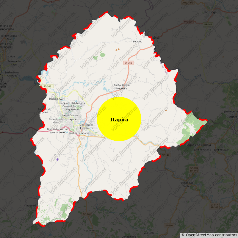 Imagem da Bandeira Itapira