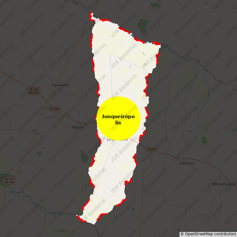 Imagem da Bandeira Junqueirópolis