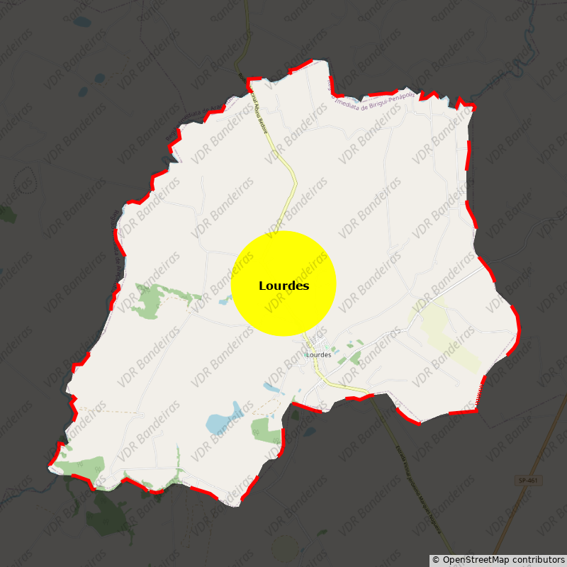 Imagem da Bandeira Lourdes