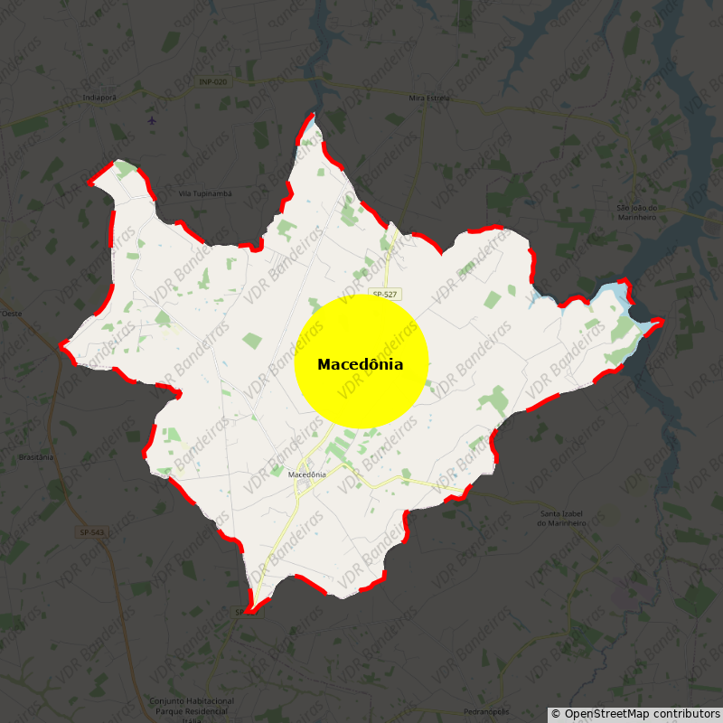 Imagem da Bandeira Macedônia