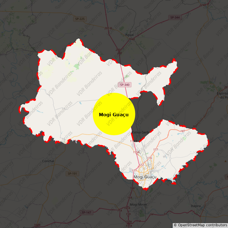 Imagem da Bandeira Mogi Guaçu