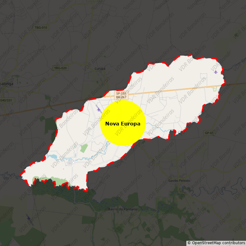 Imagem da Bandeira Nova Europa