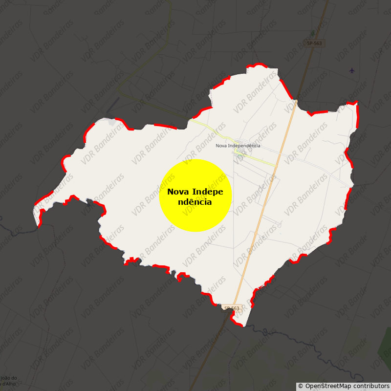 Imagem da Bandeira Nova Independência