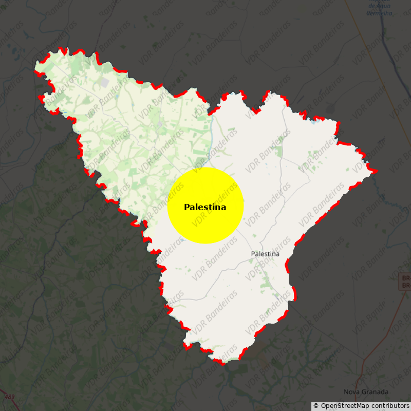 Imagem da Bandeira Palestina